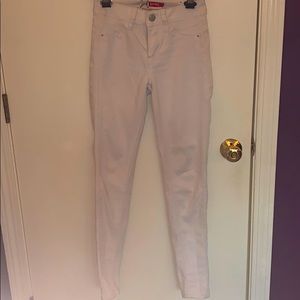 white jeans